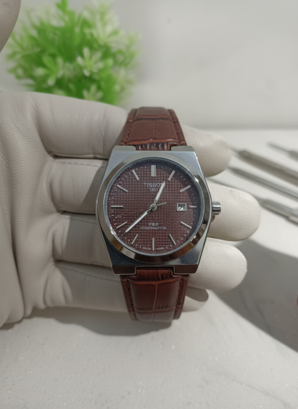 Tissot 01 Tissot PRX β The Classy Leather Strap Edition π₯