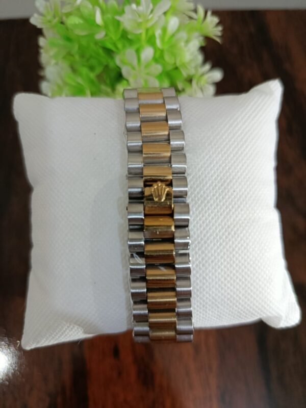 Rlx Cut Reg Stone Model | Gold & Green